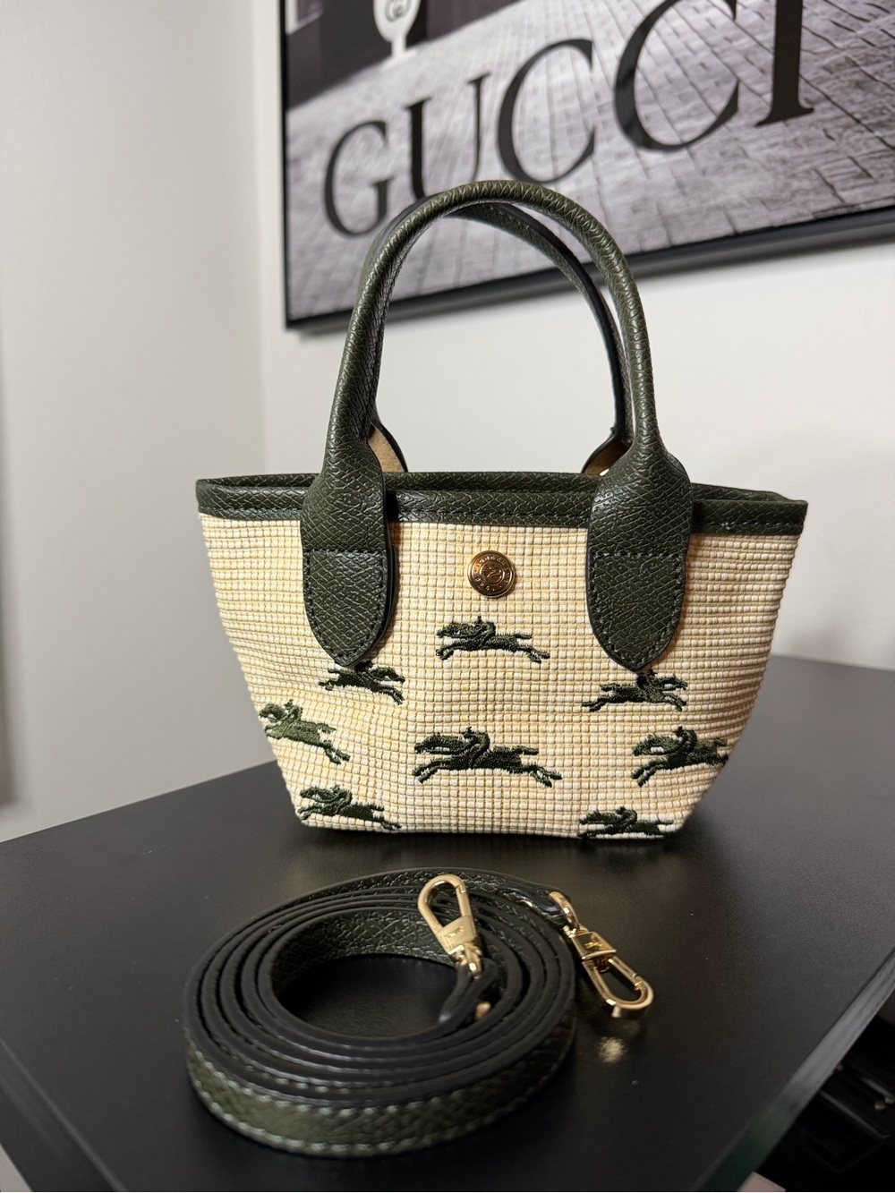 Longchamp Mini Crossbody Tote